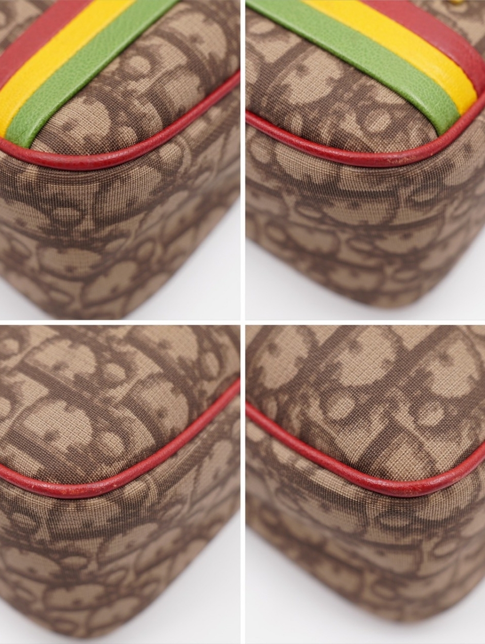 CG41 💗 Christian Dior Monogram Rasta Messenger Beige - Picture 8 of 13